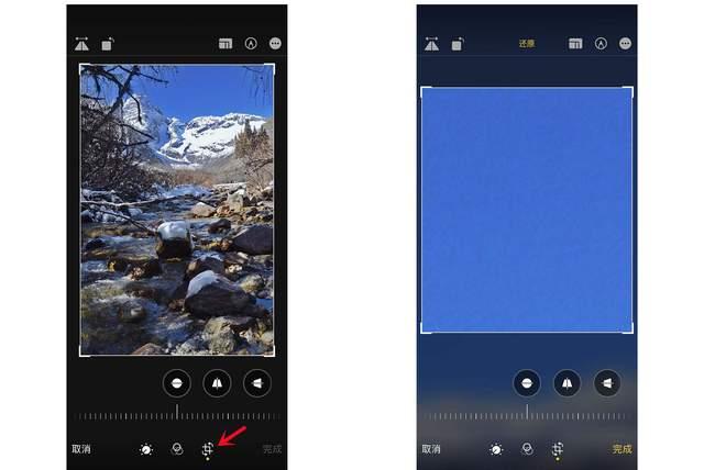 南丹苹果手机维修分享iPhone手机如何使用裁剪功能隐藏照片 