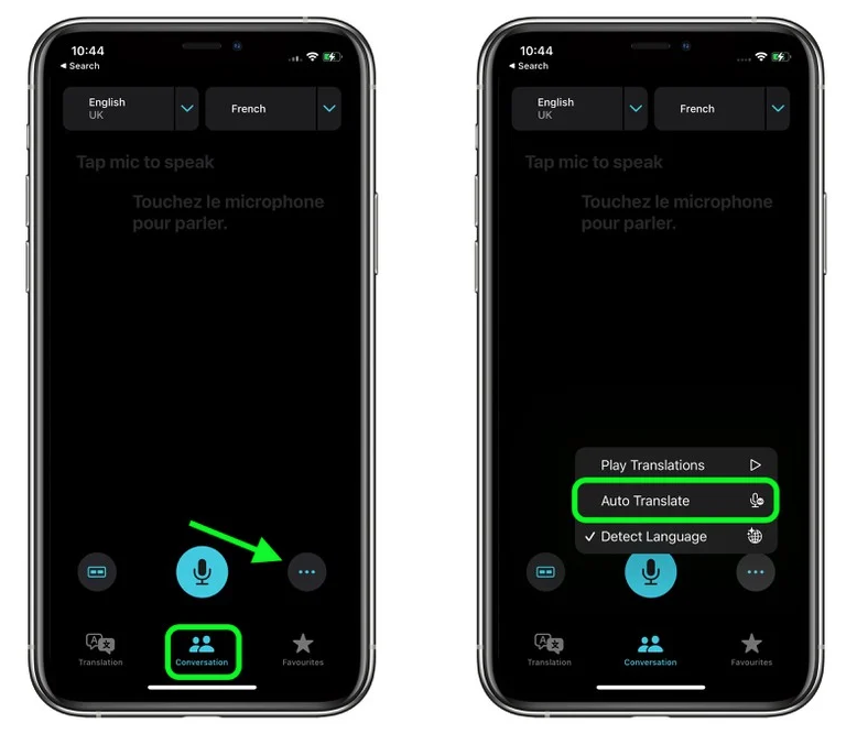 南丹苹果手机维修分享iOS 15 “翻译” App 新改进 
